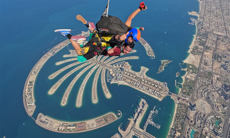 پرش از ارتفاع در دبی