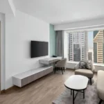 1 Bedroom Suite with 1 Queen, City view