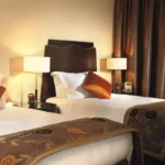 Double room twin beds